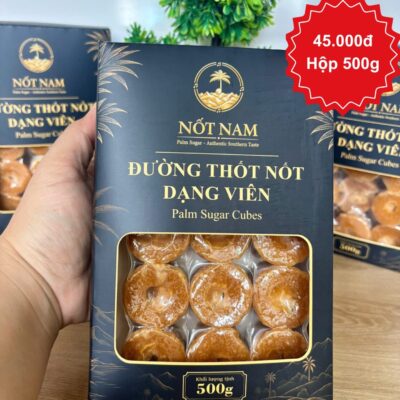 Đường Thốt Nốt Dạng Viên Nốt Nam – Hộp 500g 5