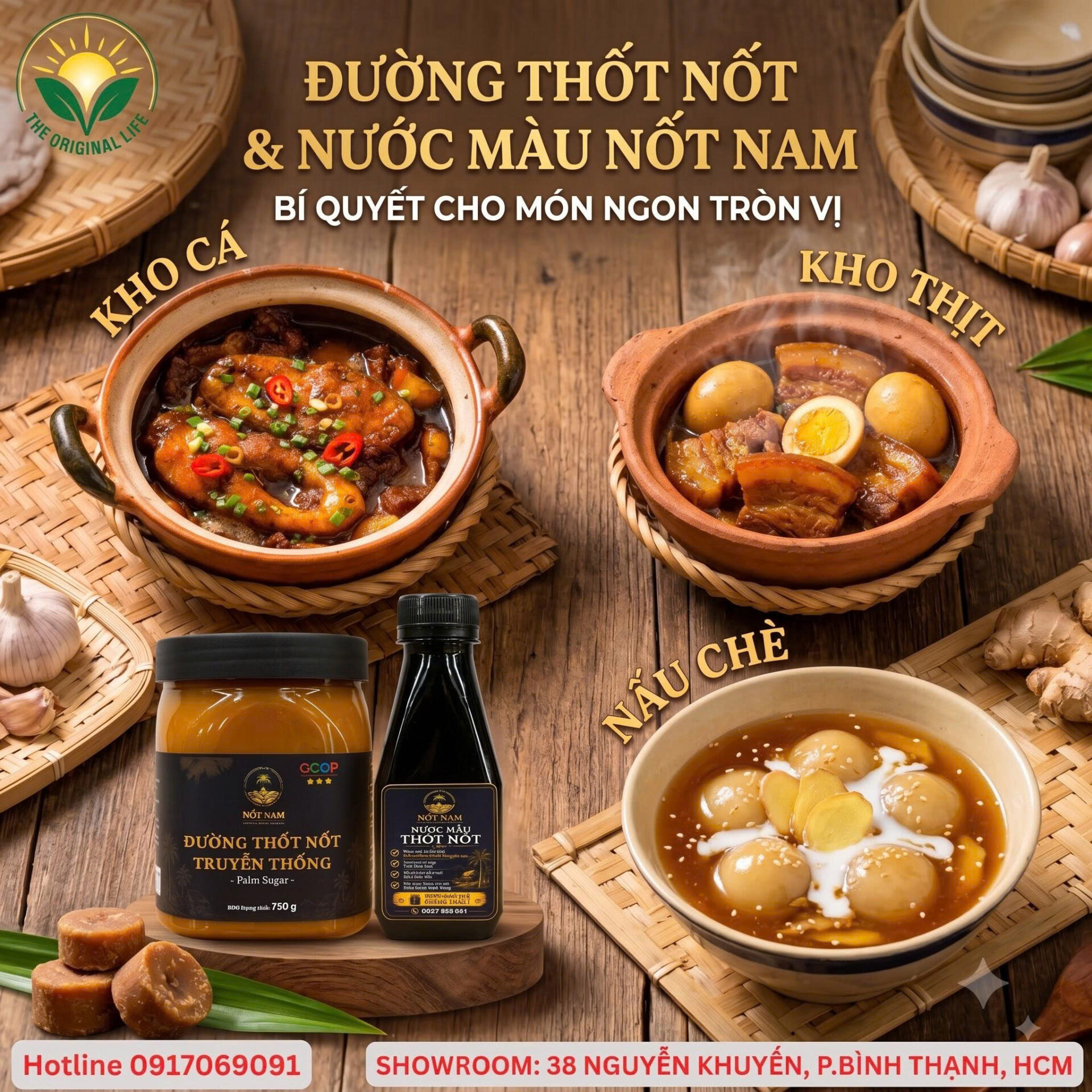 Nấu ăn với đường thốt nốt Nốt Nam – món kho, món chè đậm vị Miền Tây